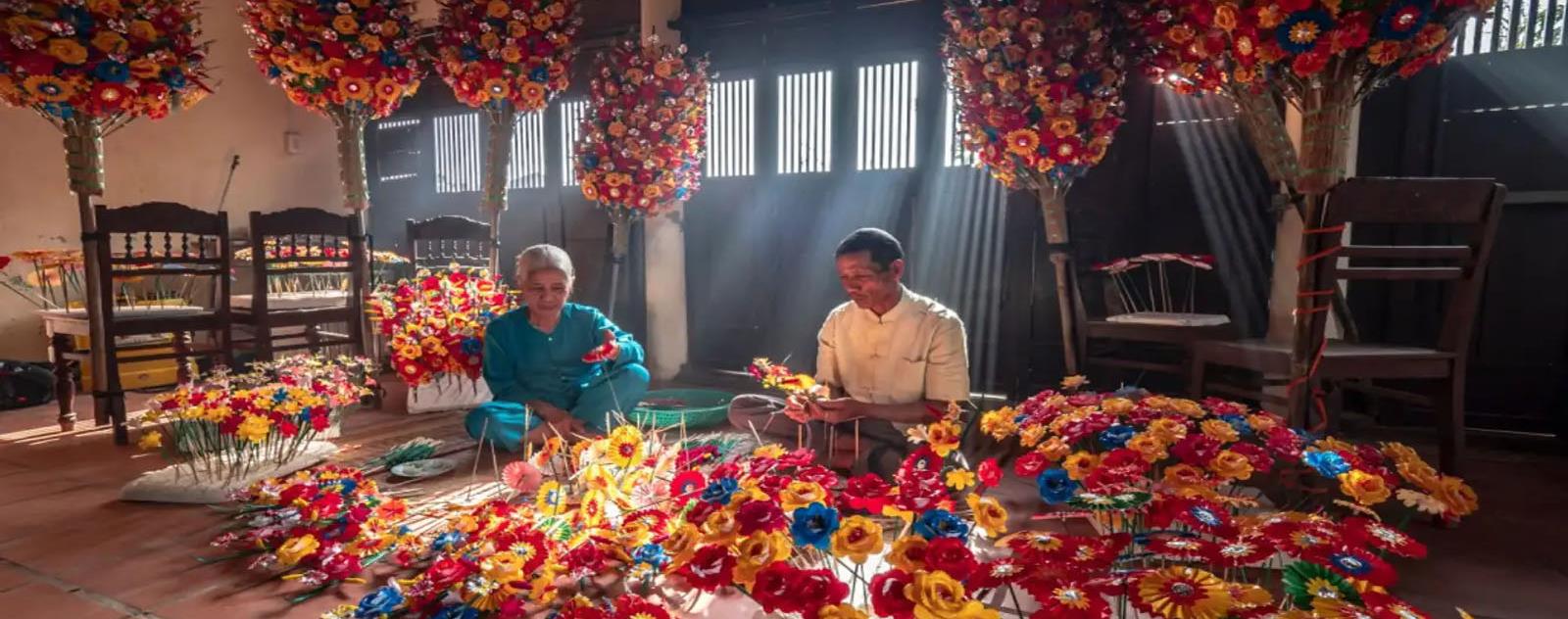 Làng hoa giấy Thanh Tiên