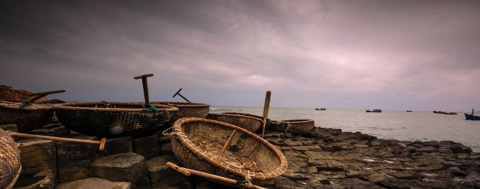 Làng đan thúng chai Phú Mỹ Phú Yên