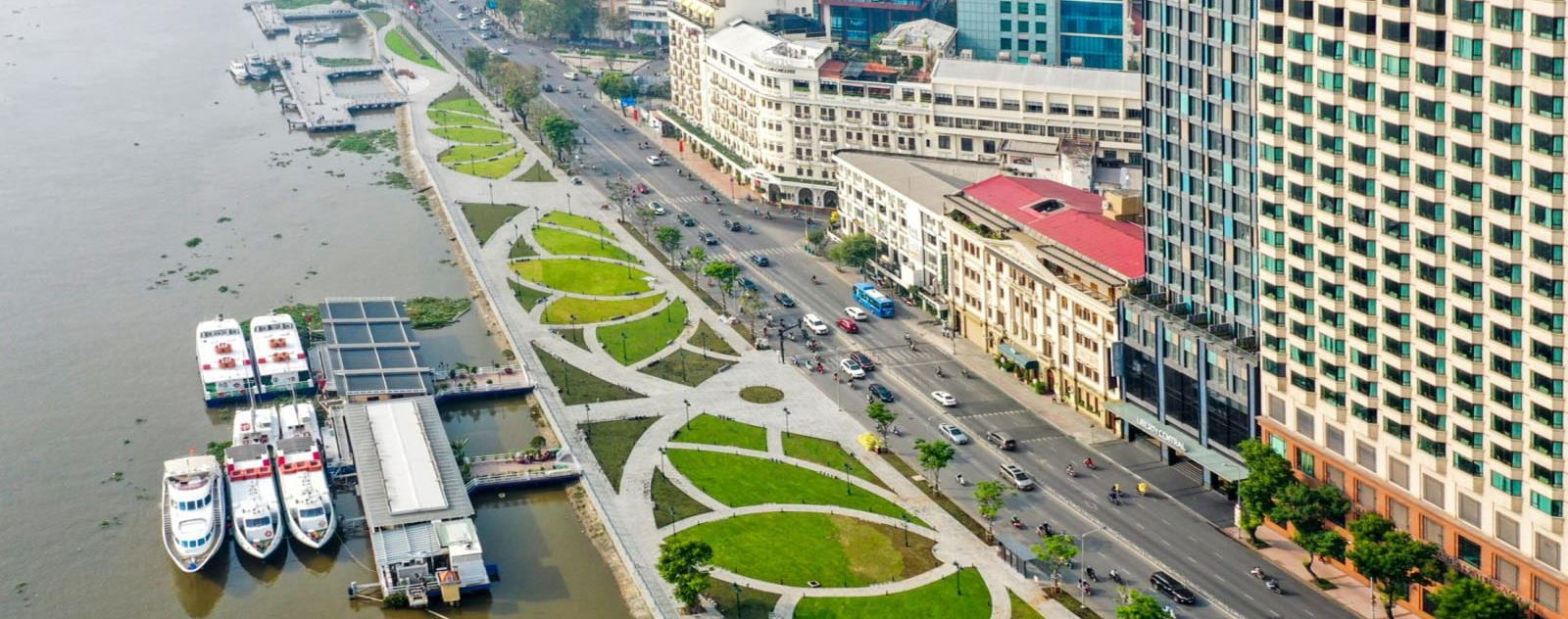 Công viên bến Bạch Đằng TP Hồ Chí Minh